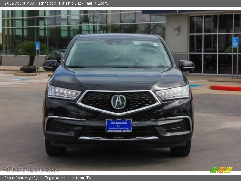 Majestic Black Pearl / Ebony 2019 Acura MDX Technology