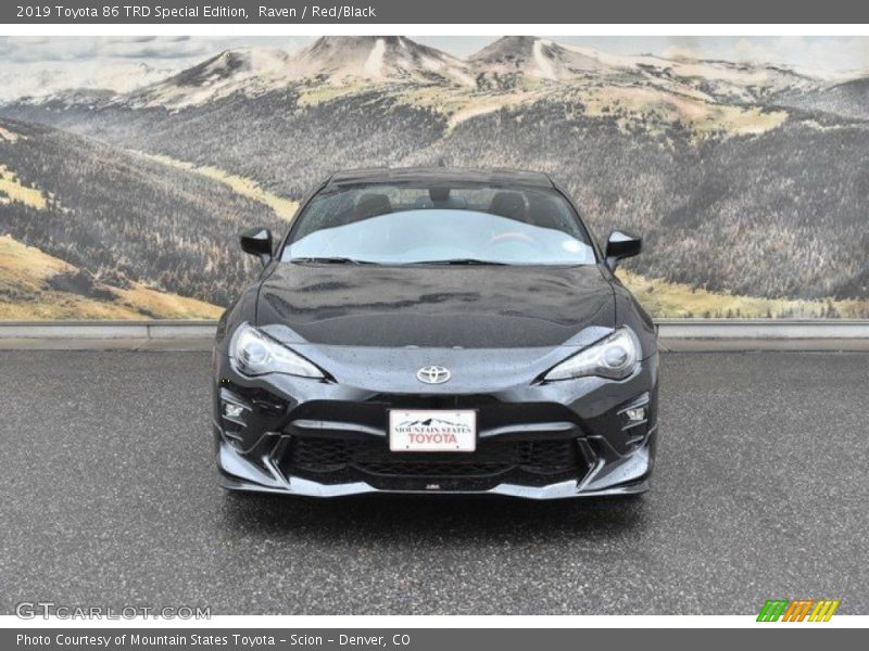 Raven / Red/Black 2019 Toyota 86 TRD Special Edition