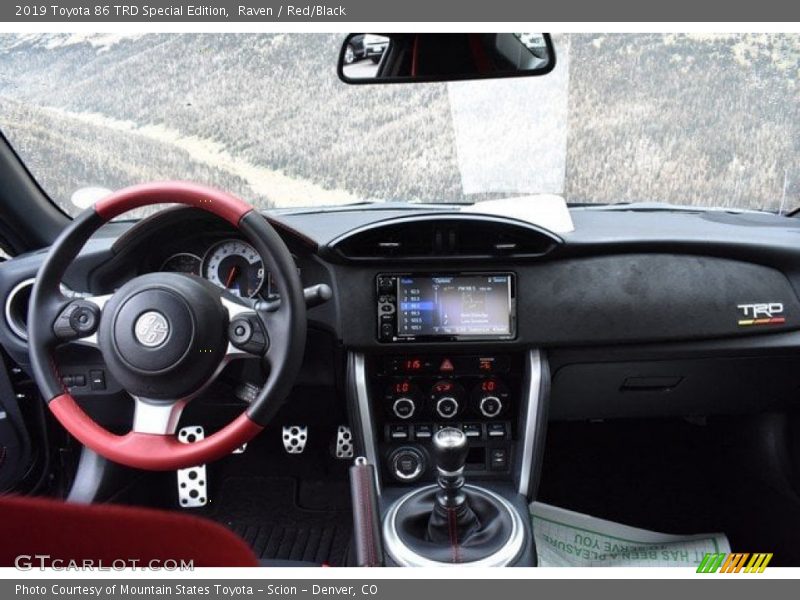 Dashboard of 2019 86 TRD Special Edition