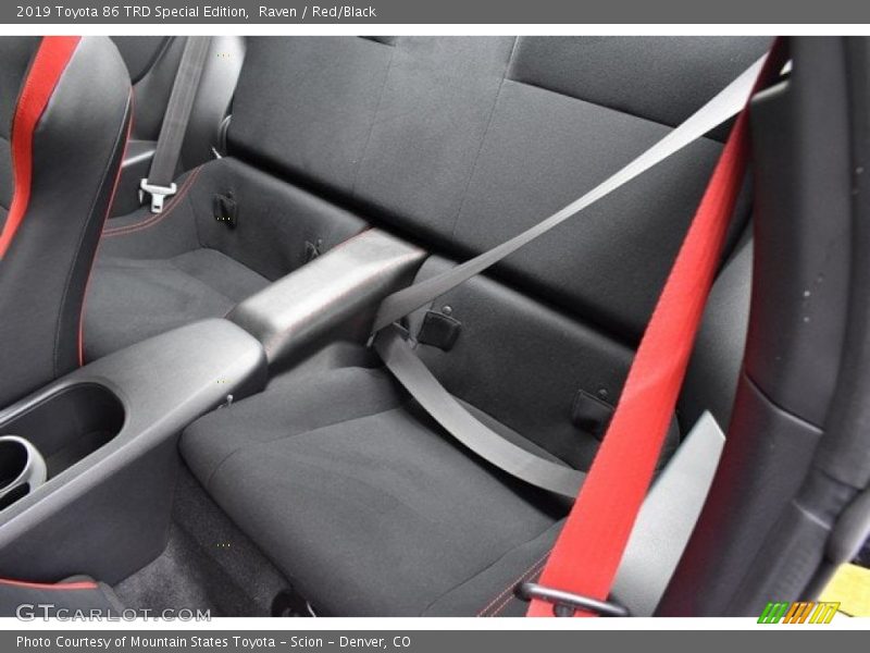 Rear Seat of 2019 86 TRD Special Edition