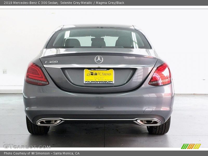 Selenite Grey Metallic / Magma Grey/Black 2019 Mercedes-Benz C 300 Sedan