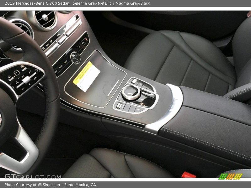 Selenite Grey Metallic / Magma Grey/Black 2019 Mercedes-Benz C 300 Sedan