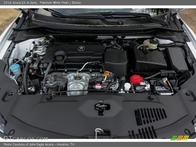 Platinum White Pearl / Ebony 2019 Acura ILX A-Spec