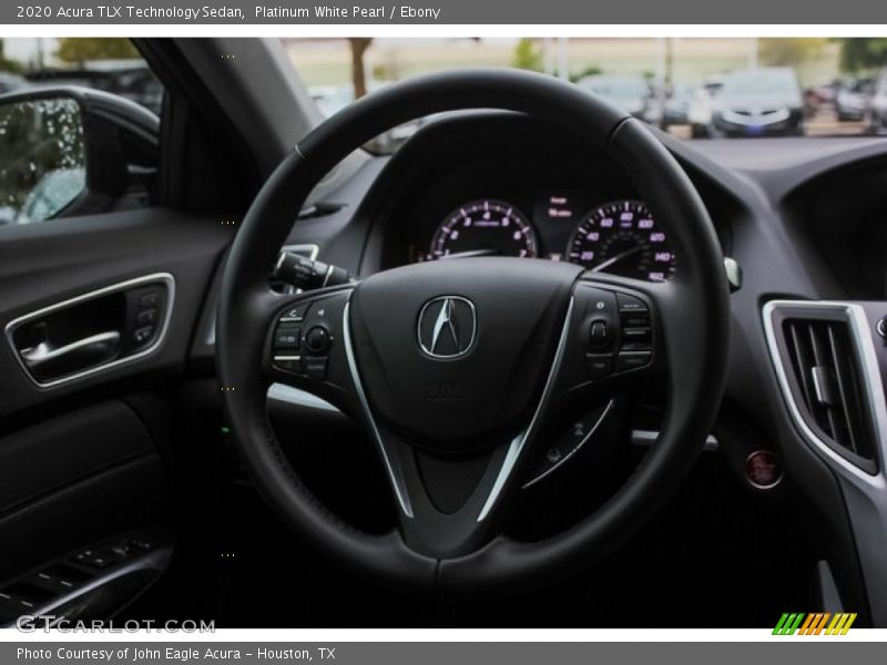 Platinum White Pearl / Ebony 2020 Acura TLX Technology Sedan