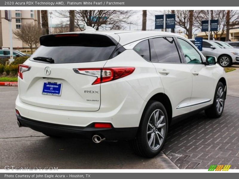 Platinum White Pearl / Parchment 2020 Acura RDX Technology AWD