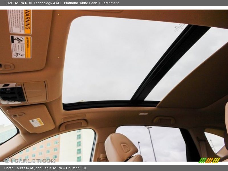 Sunroof of 2020 RDX Technology AWD