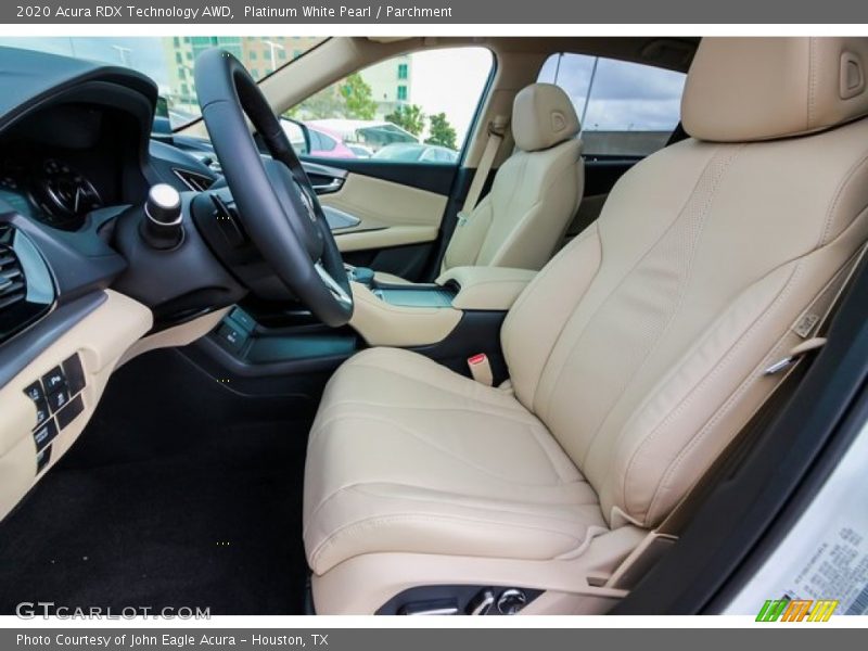 Front Seat of 2020 RDX Technology AWD