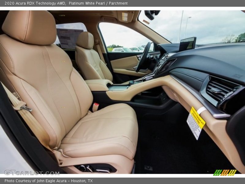 Front Seat of 2020 RDX Technology AWD