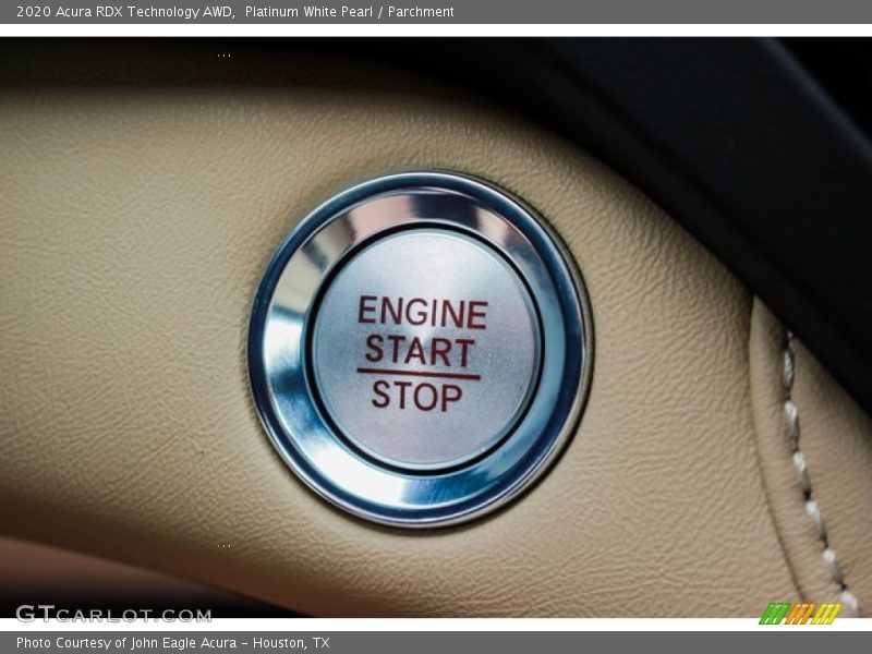 Controls of 2020 RDX Technology AWD