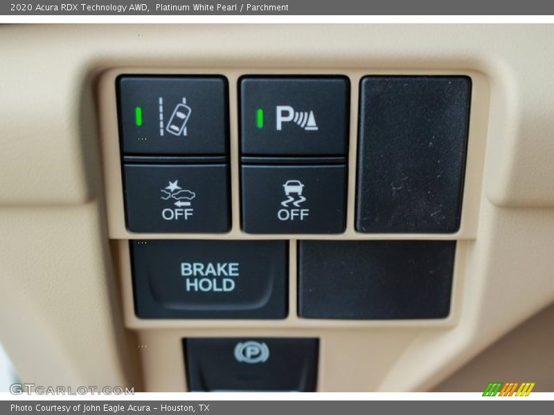 Controls of 2020 RDX Technology AWD