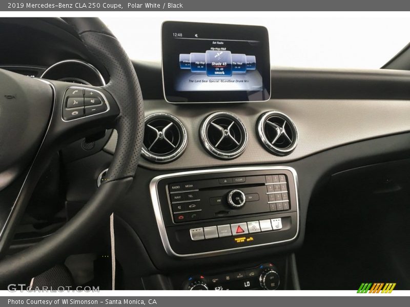 Polar White / Black 2019 Mercedes-Benz CLA 250 Coupe