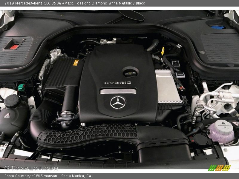 designo Diamond White Metallic / Black 2019 Mercedes-Benz GLC 350e 4Matic