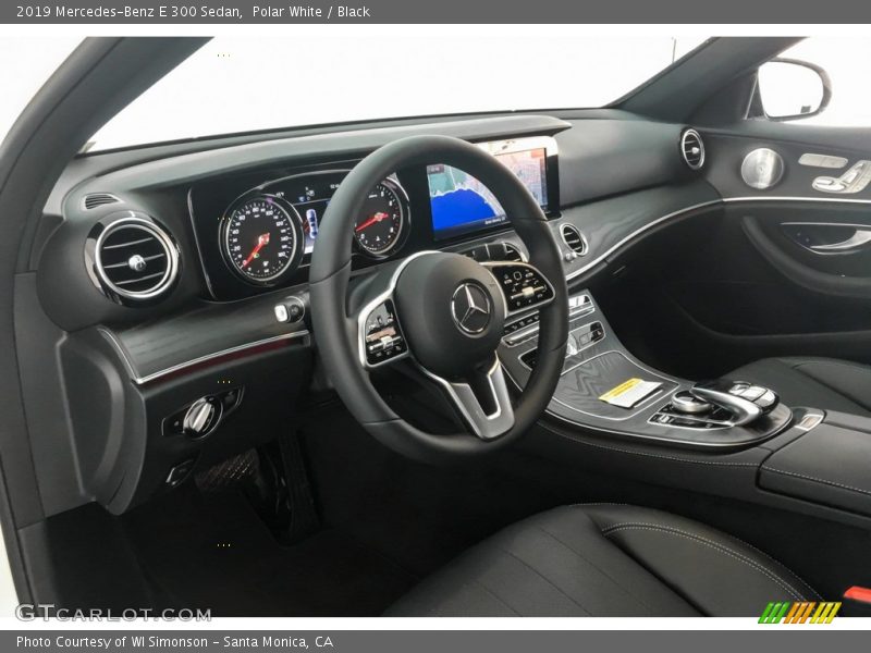 Polar White / Black 2019 Mercedes-Benz E 300 Sedan