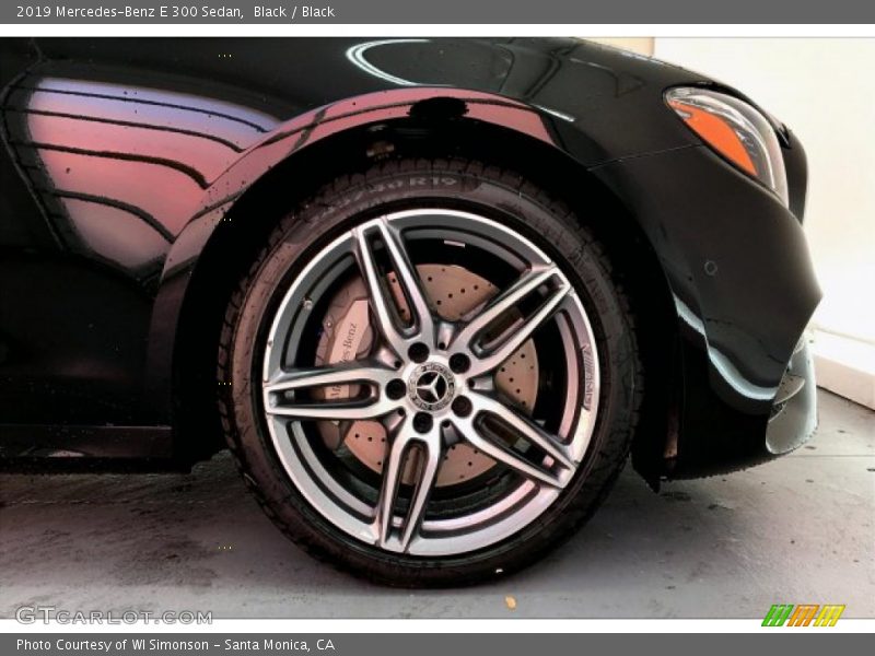 Black / Black 2019 Mercedes-Benz E 300 Sedan