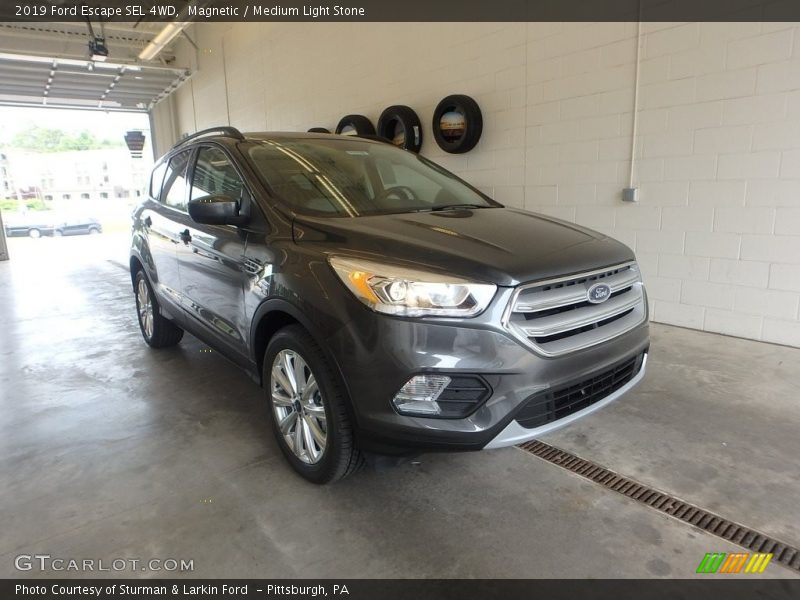 Magnetic / Medium Light Stone 2019 Ford Escape SEL 4WD