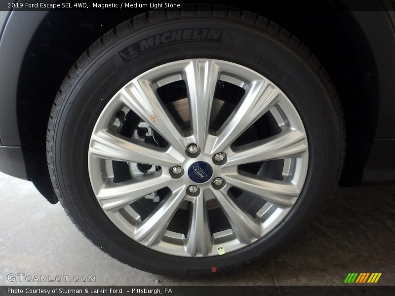 Magnetic / Medium Light Stone 2019 Ford Escape SEL 4WD