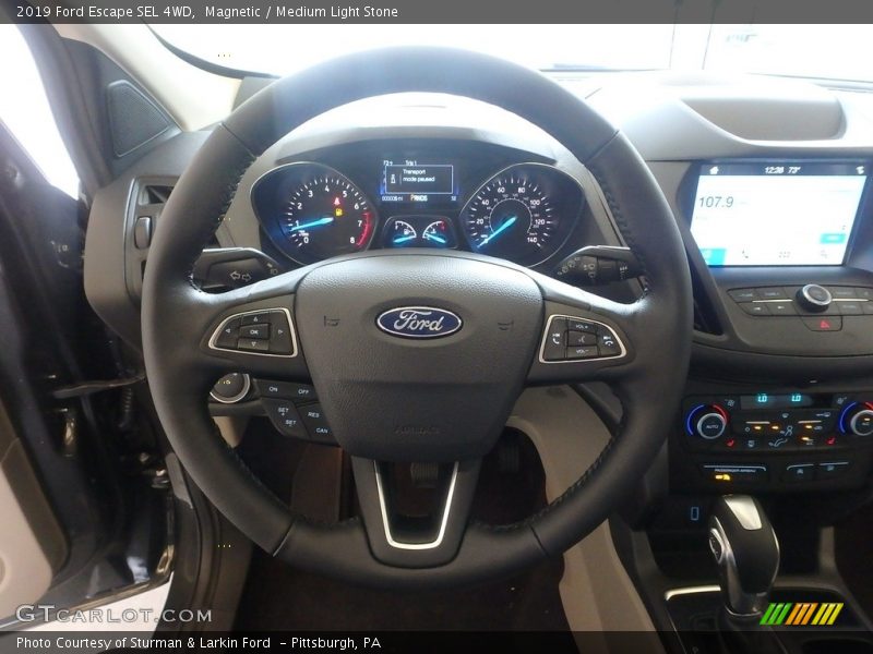 Magnetic / Medium Light Stone 2019 Ford Escape SEL 4WD