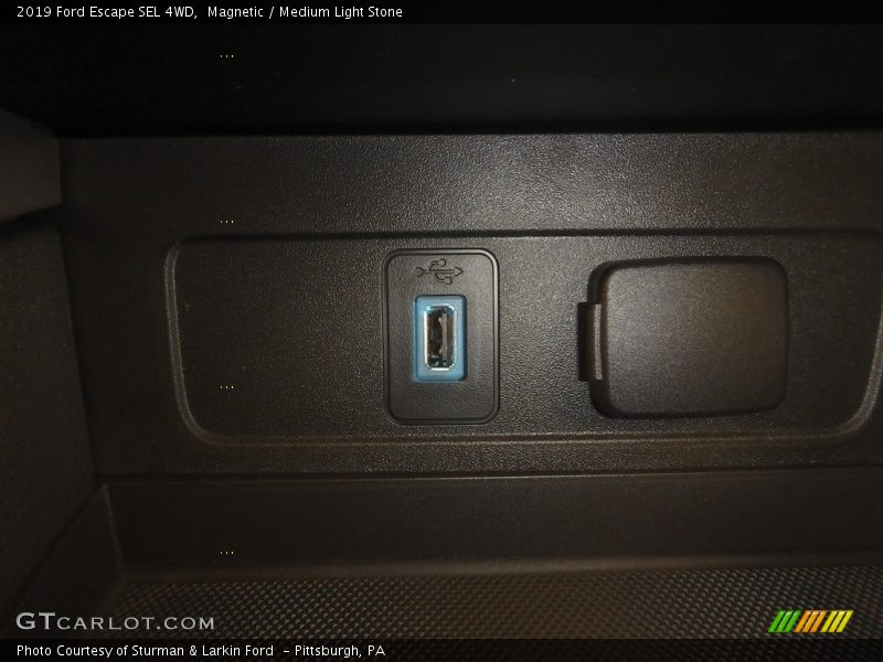 Magnetic / Medium Light Stone 2019 Ford Escape SEL 4WD