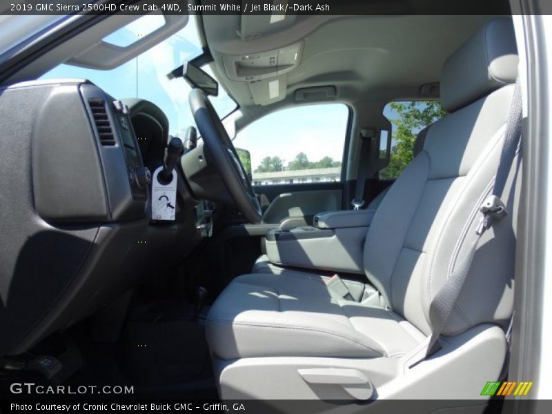 Front Seat of 2019 Sierra 2500HD Crew Cab 4WD