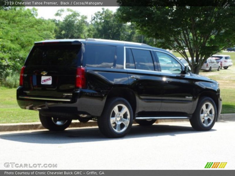 Black / Cocoa/Mahogany 2019 Chevrolet Tahoe Premier