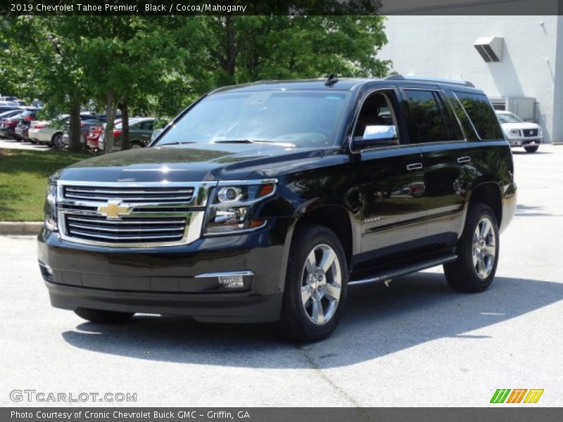 Black / Cocoa/Mahogany 2019 Chevrolet Tahoe Premier