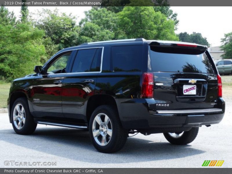 Black / Cocoa/Mahogany 2019 Chevrolet Tahoe Premier