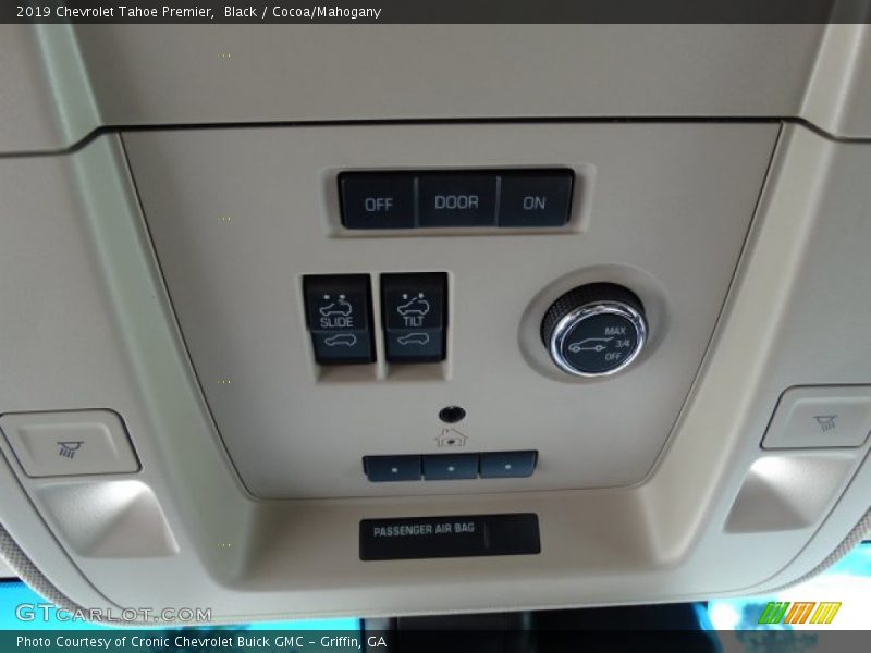 Black / Cocoa/Mahogany 2019 Chevrolet Tahoe Premier