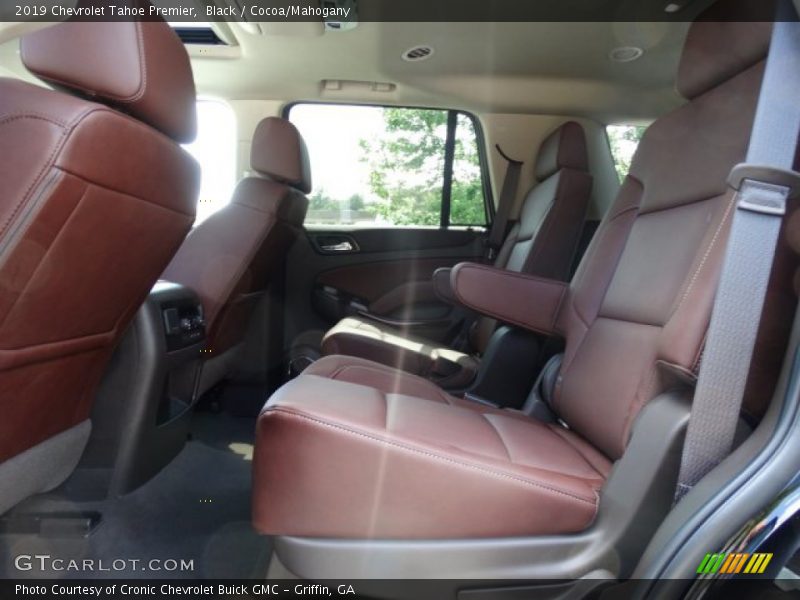 Rear Seat of 2019 Tahoe Premier