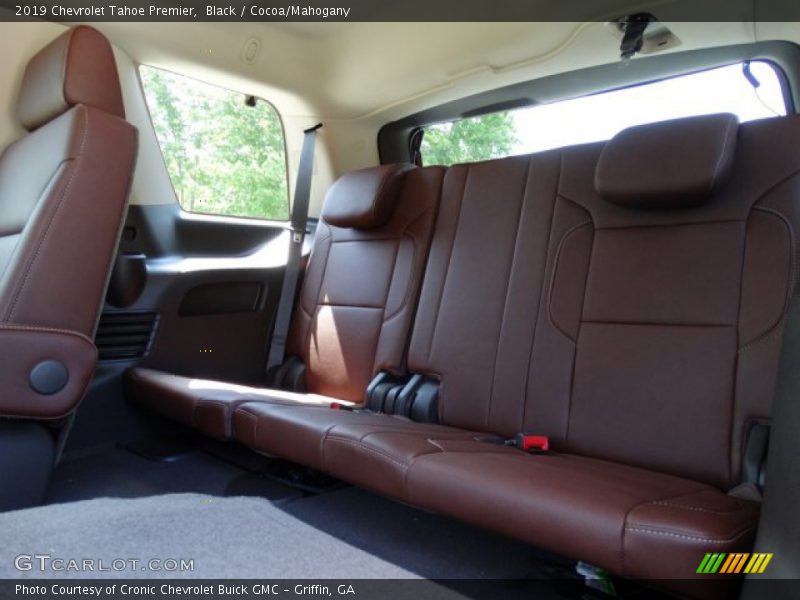 Rear Seat of 2019 Tahoe Premier