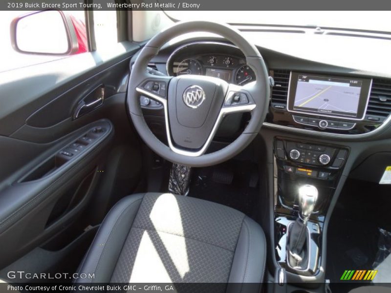 Winterberry Red Metallic / Ebony 2019 Buick Encore Sport Touring