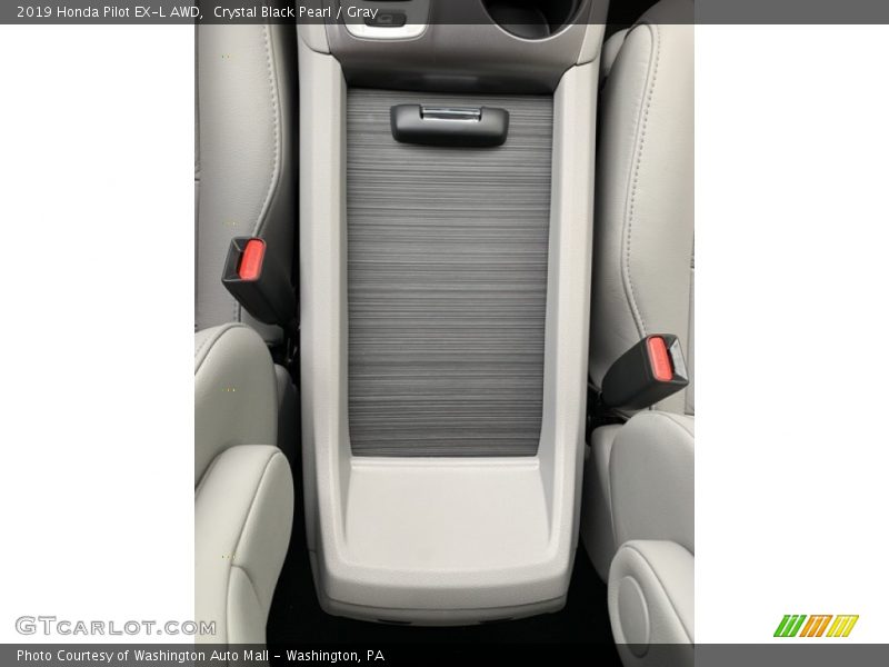 Crystal Black Pearl / Gray 2019 Honda Pilot EX-L AWD