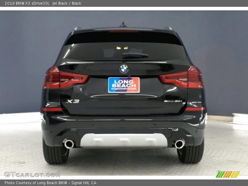 Jet Black / Black 2019 BMW X3 sDrive30i