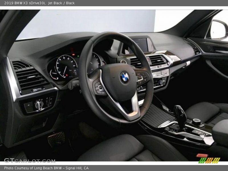 Jet Black / Black 2019 BMW X3 sDrive30i