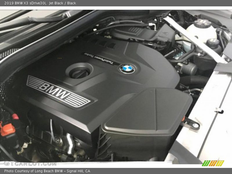Jet Black / Black 2019 BMW X3 sDrive30i