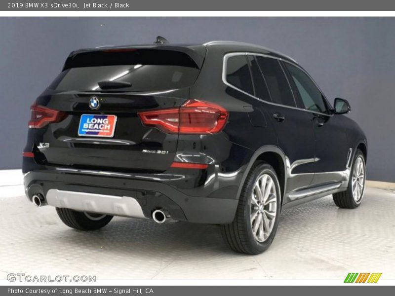Jet Black / Black 2019 BMW X3 sDrive30i