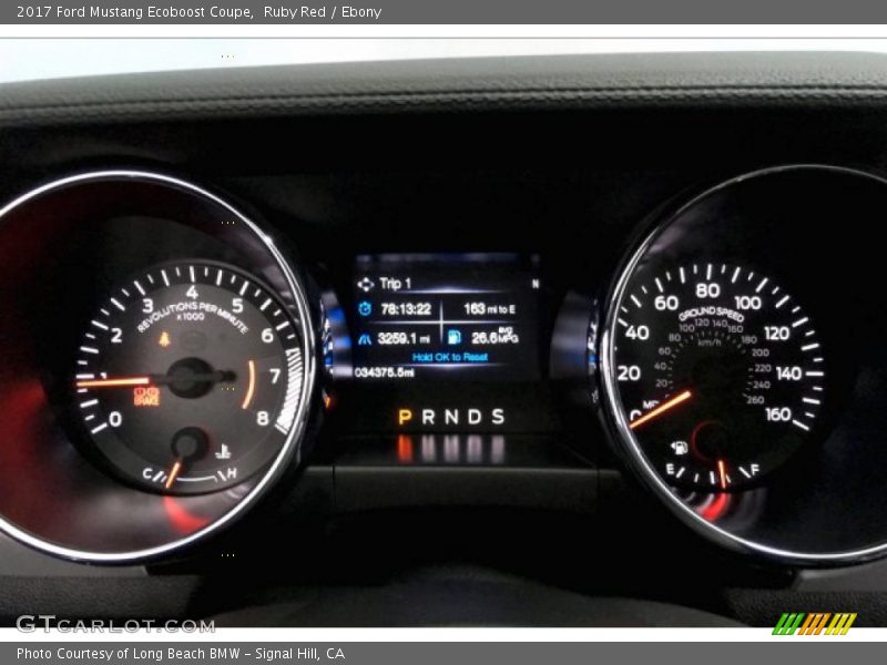  2017 Mustang Ecoboost Coupe Ecoboost Coupe Gauges