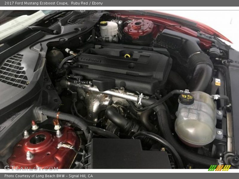 Ruby Red / Ebony 2017 Ford Mustang Ecoboost Coupe