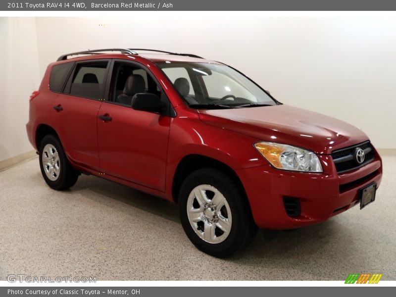 Barcelona Red Metallic / Ash 2011 Toyota RAV4 I4 4WD