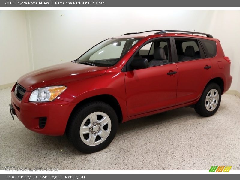 Barcelona Red Metallic / Ash 2011 Toyota RAV4 I4 4WD