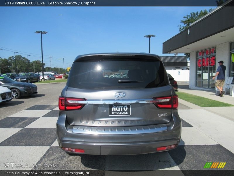 Graphite Shadow / Graphite 2019 Infiniti QX80 Luxe
