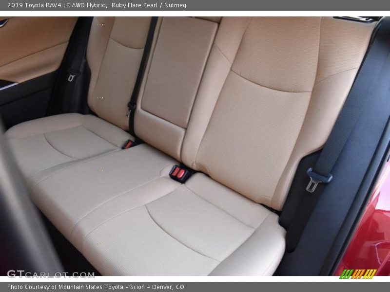 Ruby Flare Pearl / Nutmeg 2019 Toyota RAV4 LE AWD Hybrid