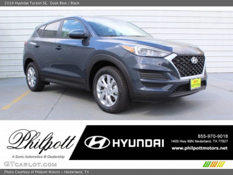Dusk Blue / Black 2019 Hyundai Tucson SE