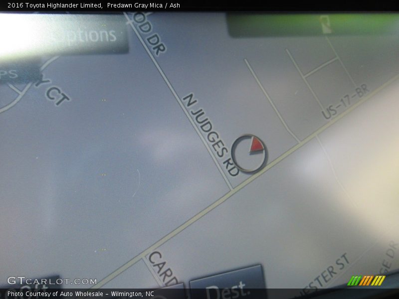 Predawn Gray Mica / Ash 2016 Toyota Highlander Limited
