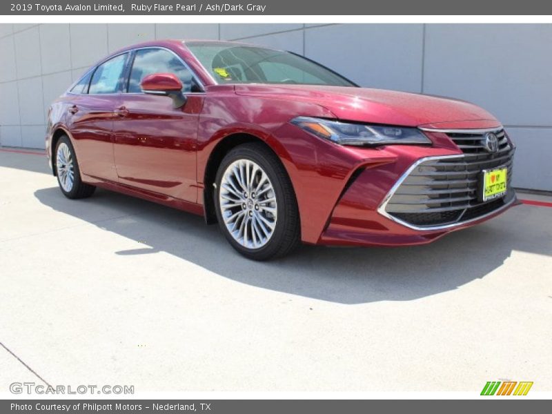 Ruby Flare Pearl / Ash/Dark Gray 2019 Toyota Avalon Limited