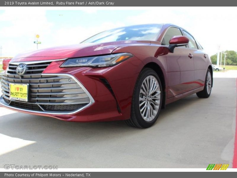 Ruby Flare Pearl / Ash/Dark Gray 2019 Toyota Avalon Limited