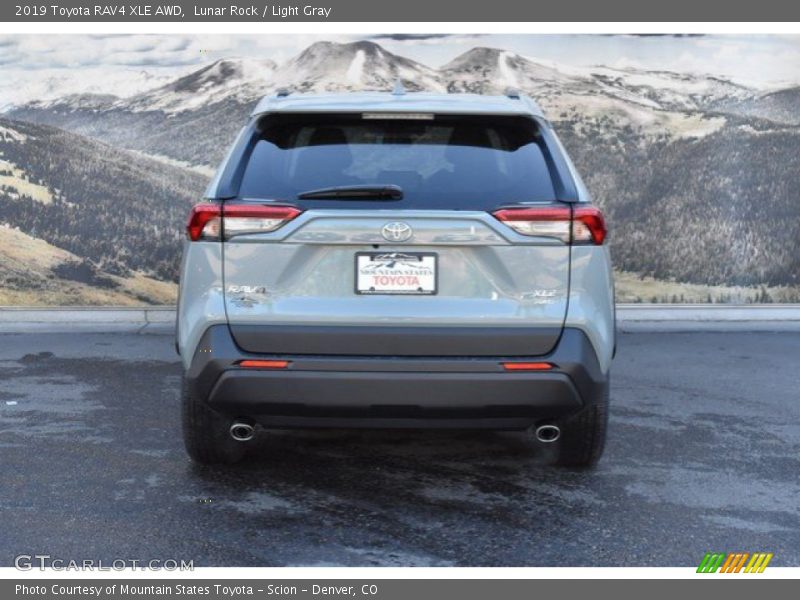 Lunar Rock / Light Gray 2019 Toyota RAV4 XLE AWD