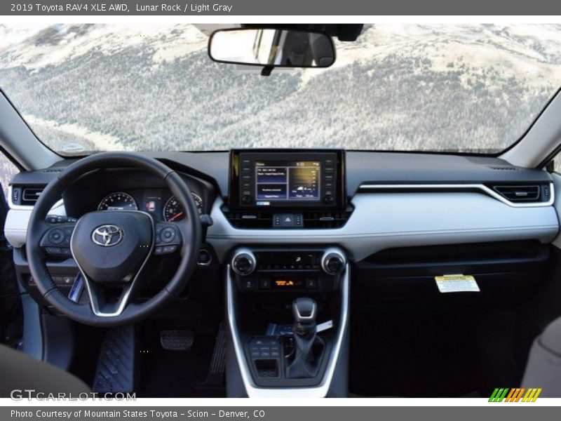 Lunar Rock / Light Gray 2019 Toyota RAV4 XLE AWD