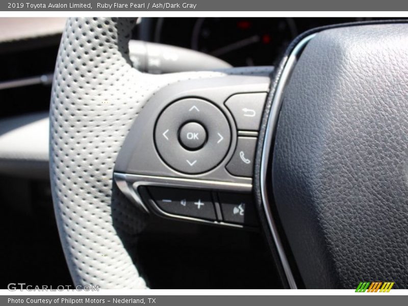 Ruby Flare Pearl / Ash/Dark Gray 2019 Toyota Avalon Limited