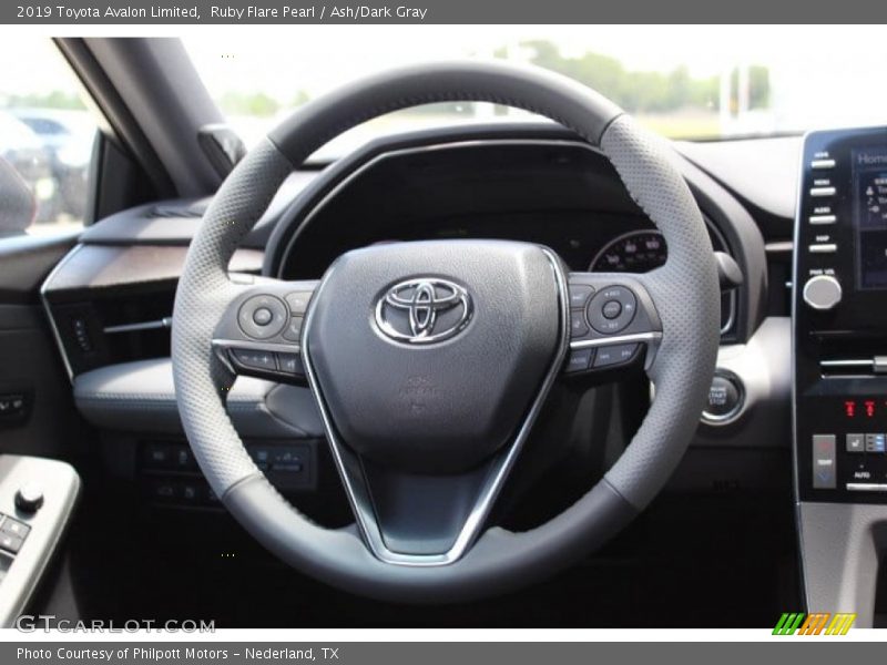 Ruby Flare Pearl / Ash/Dark Gray 2019 Toyota Avalon Limited