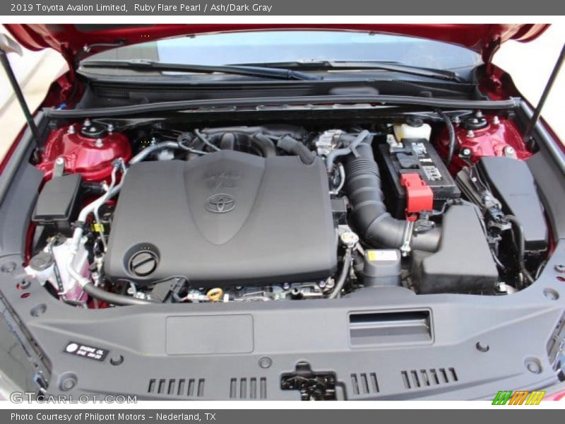 Ruby Flare Pearl / Ash/Dark Gray 2019 Toyota Avalon Limited